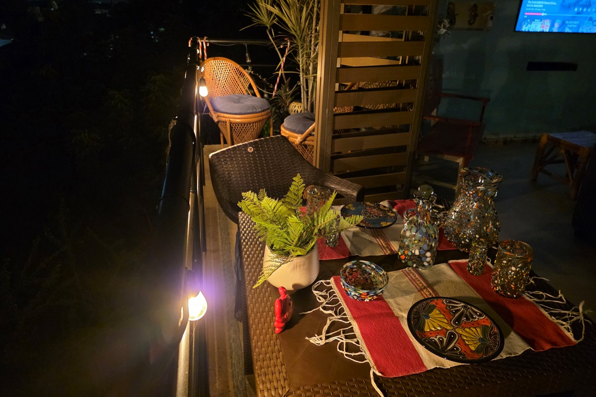Lounge Area on Balcony