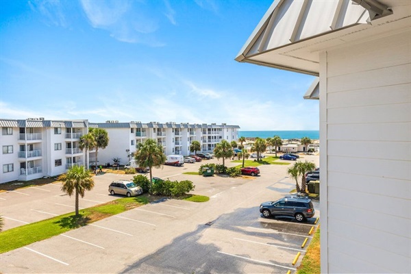 Gulf view from balcony