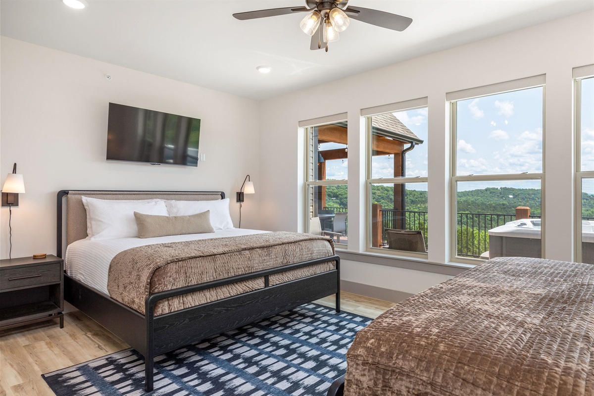 Main level double King bedroom #1