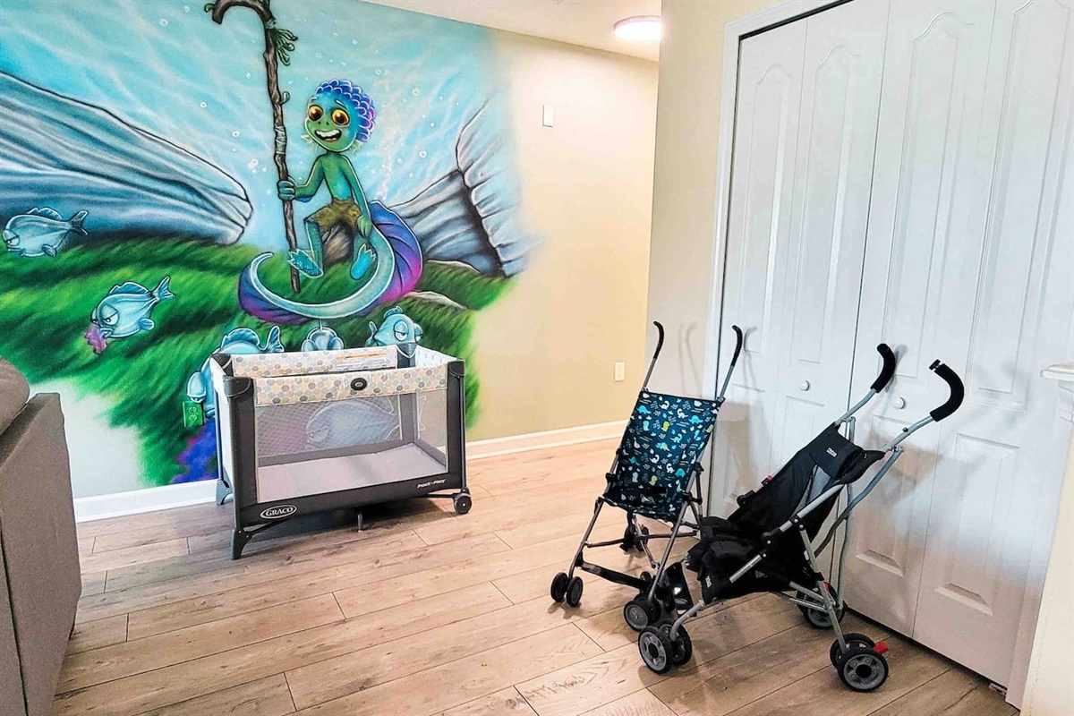 Strollers and play and parc available