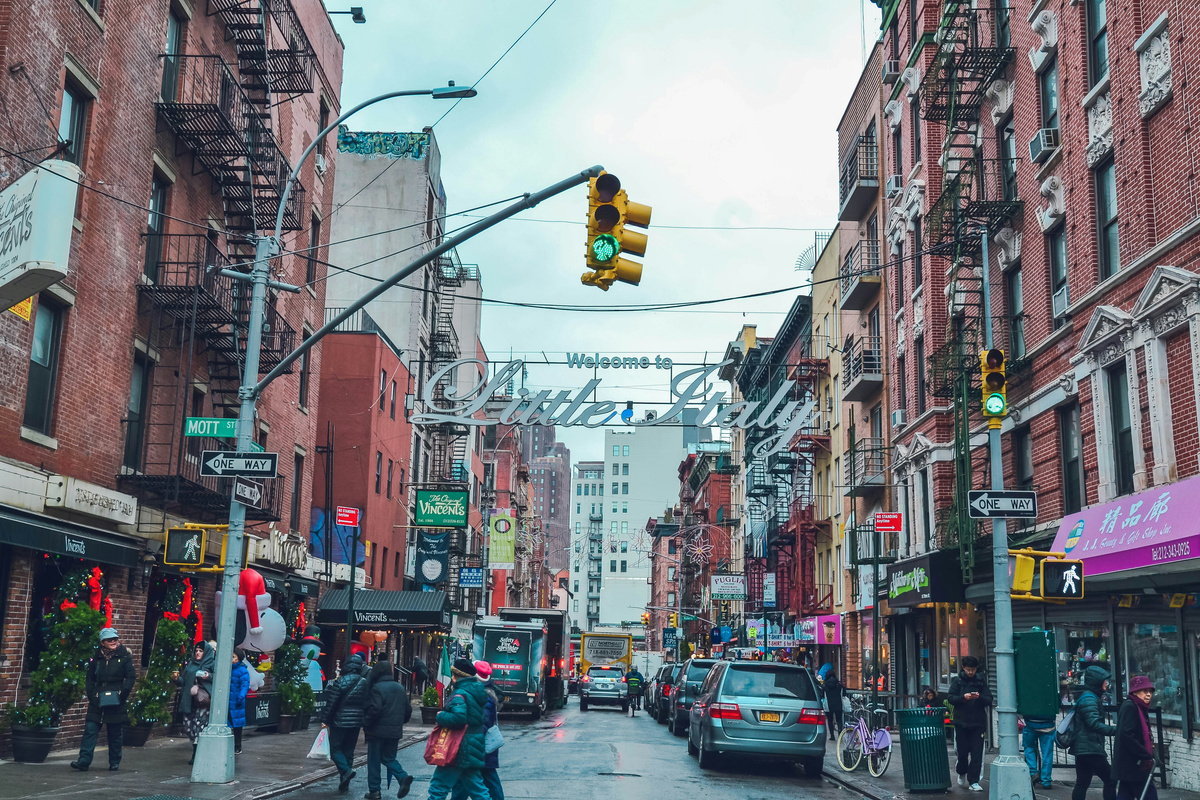 The iconic streets of Little Italy, NYC — world-class Italian restaurants, cafés, and culture right outside your front door