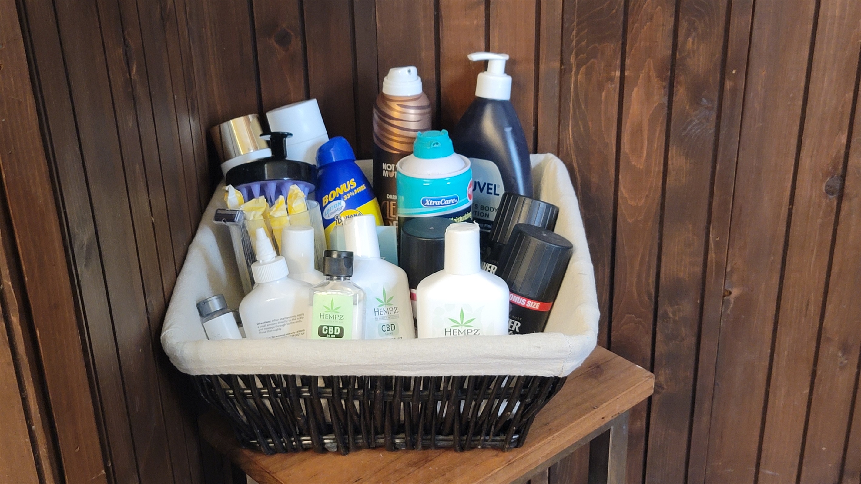 Time to relax!  Forgot something?  We got you covered!