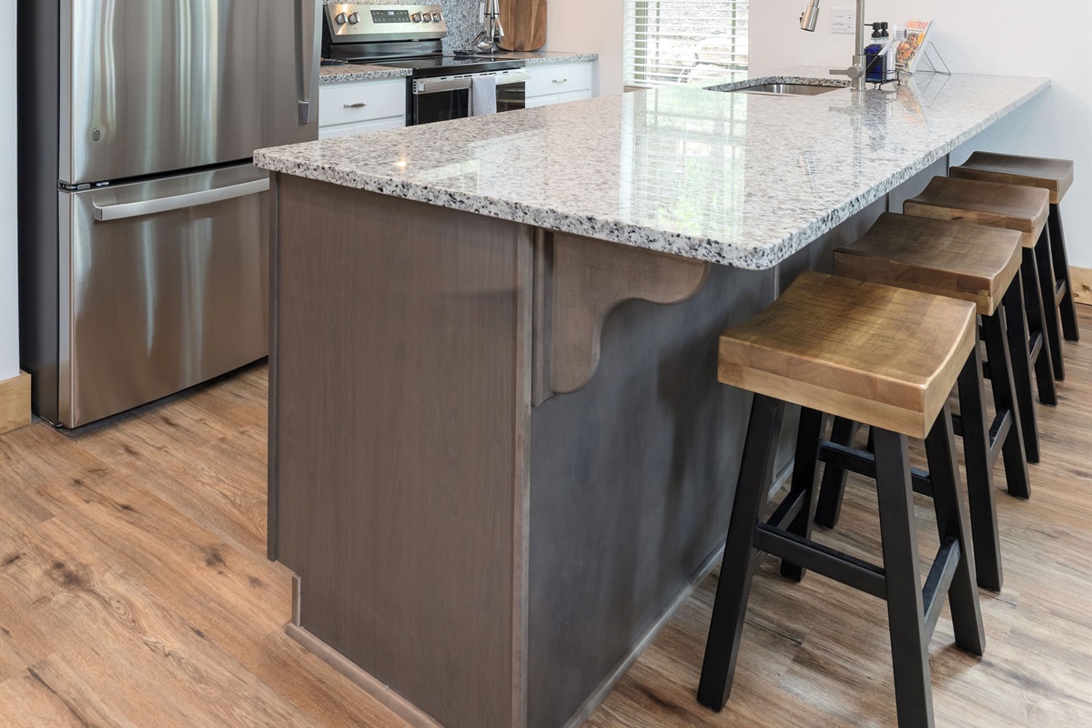Perfect sized kitchen for all your needs