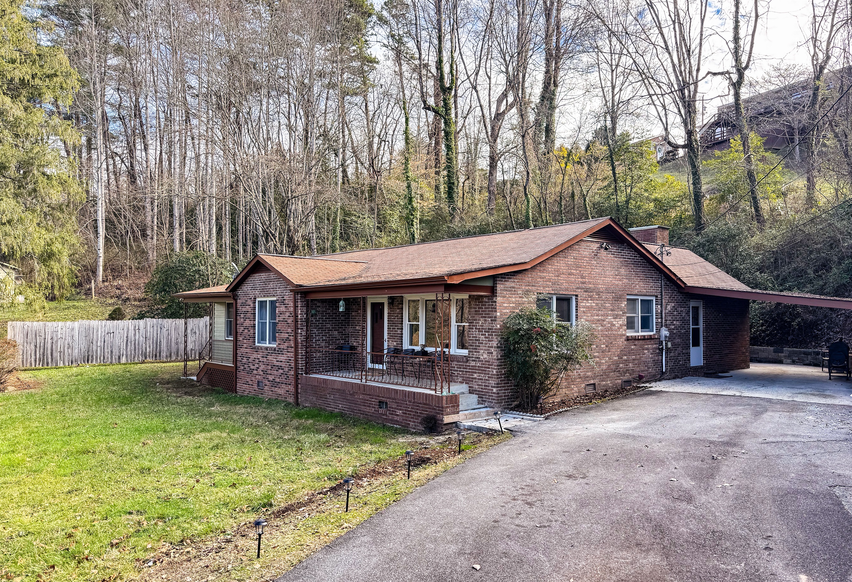 Exterior of the main house