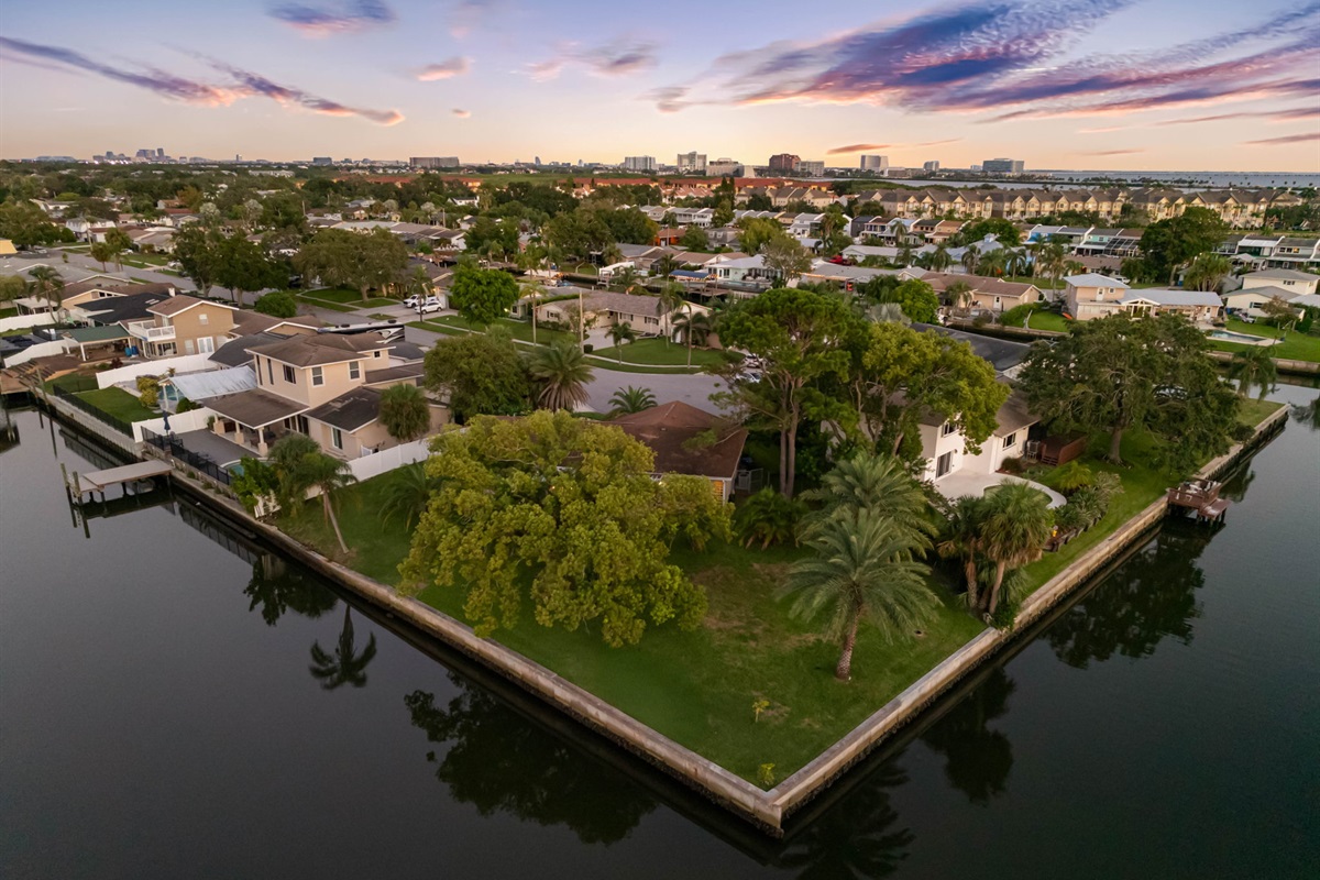 Aerial View of the Neighborhood