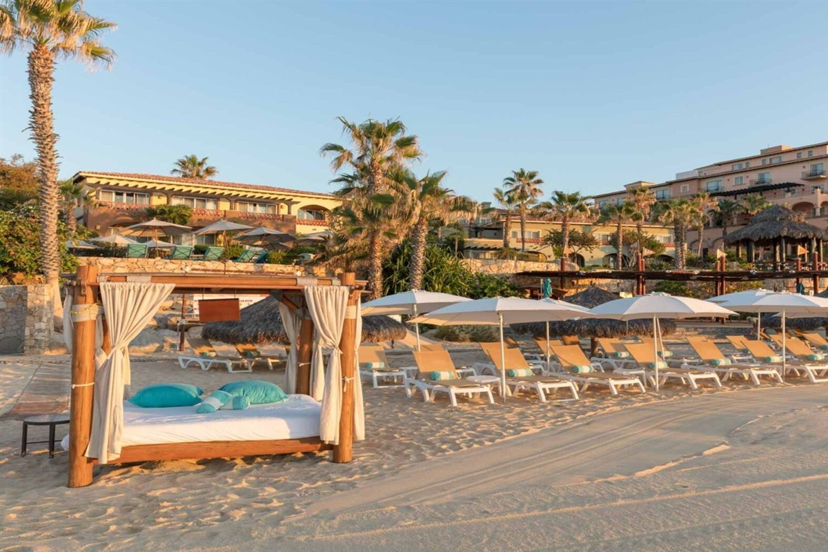 Pools and Beach at Hacienda Del Mar Cabo, Vacation Travel Exclusives