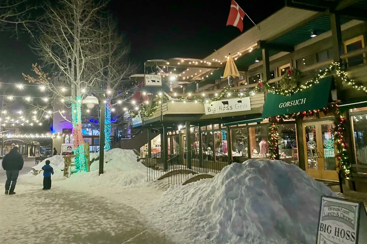 Snowmass is truly magical during the festive winter months.  Come play!