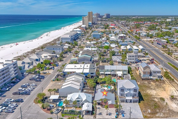 Location of Mix and Mingle on the Coast