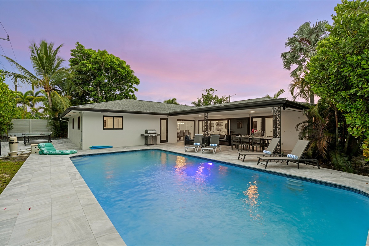 Whether Poolside or Fireside, the Patio’s Ready for You