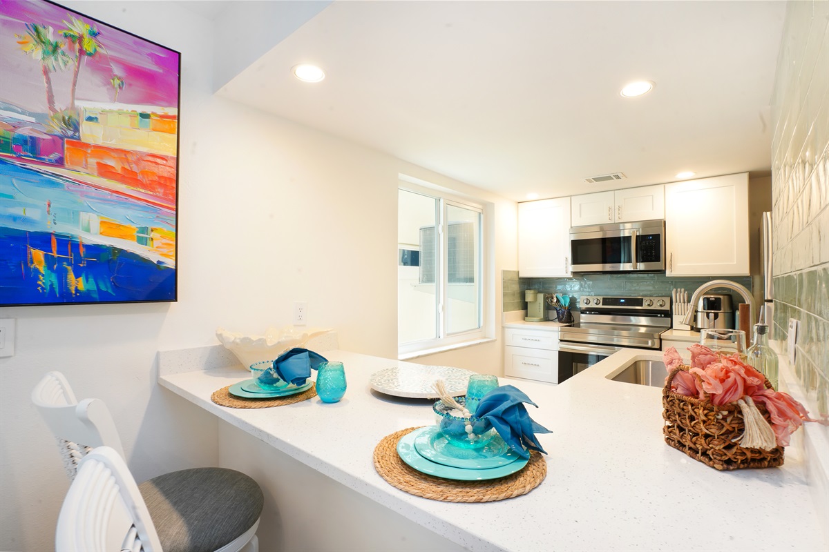 Tropical Oasis Kitchen