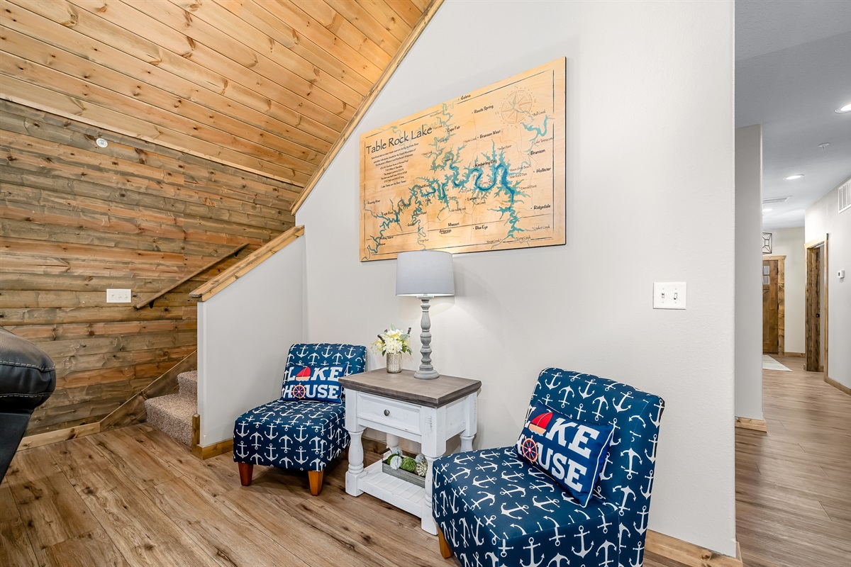 Sitting area in living room