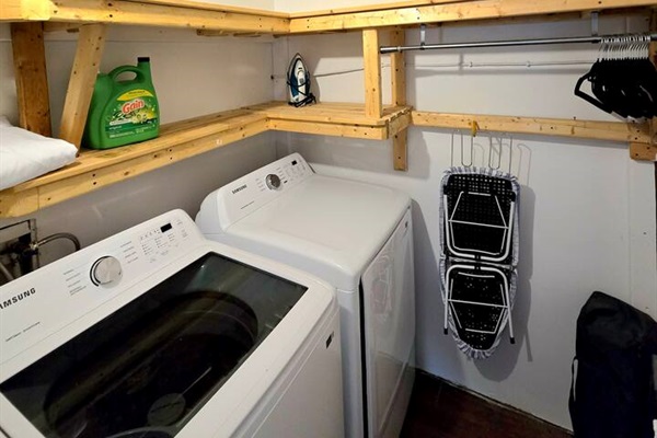 Elegant laundry space for effortless convenience
