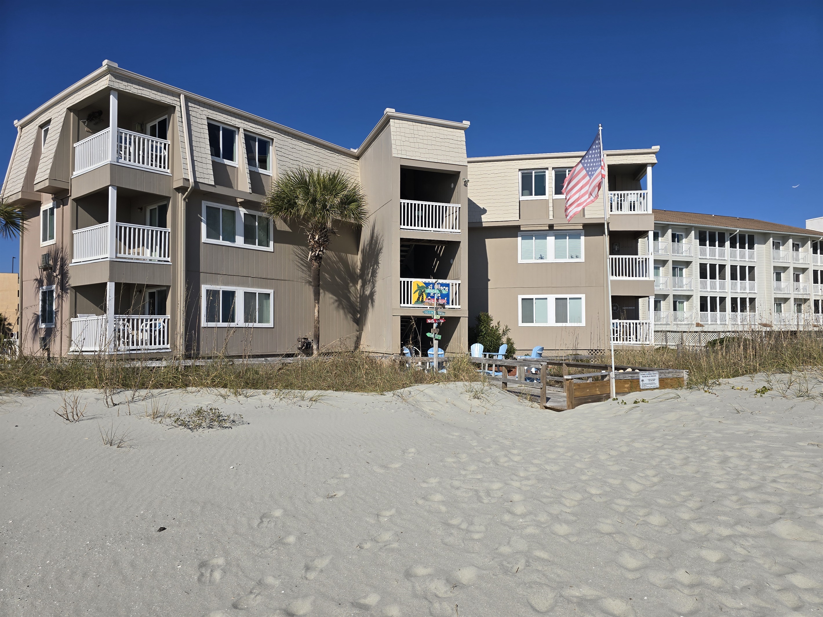 Oceanfront Deck and access