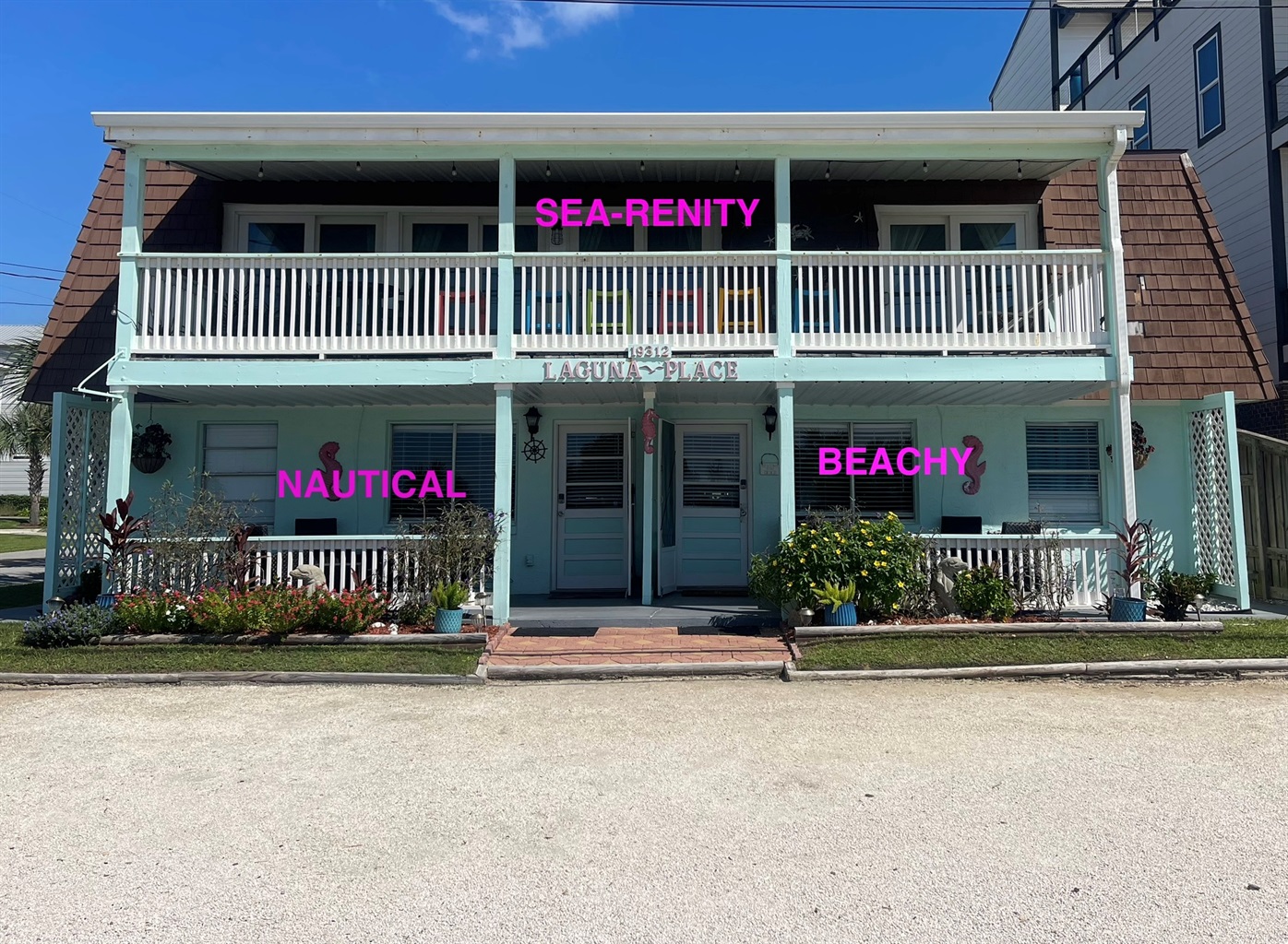Front of Triplex