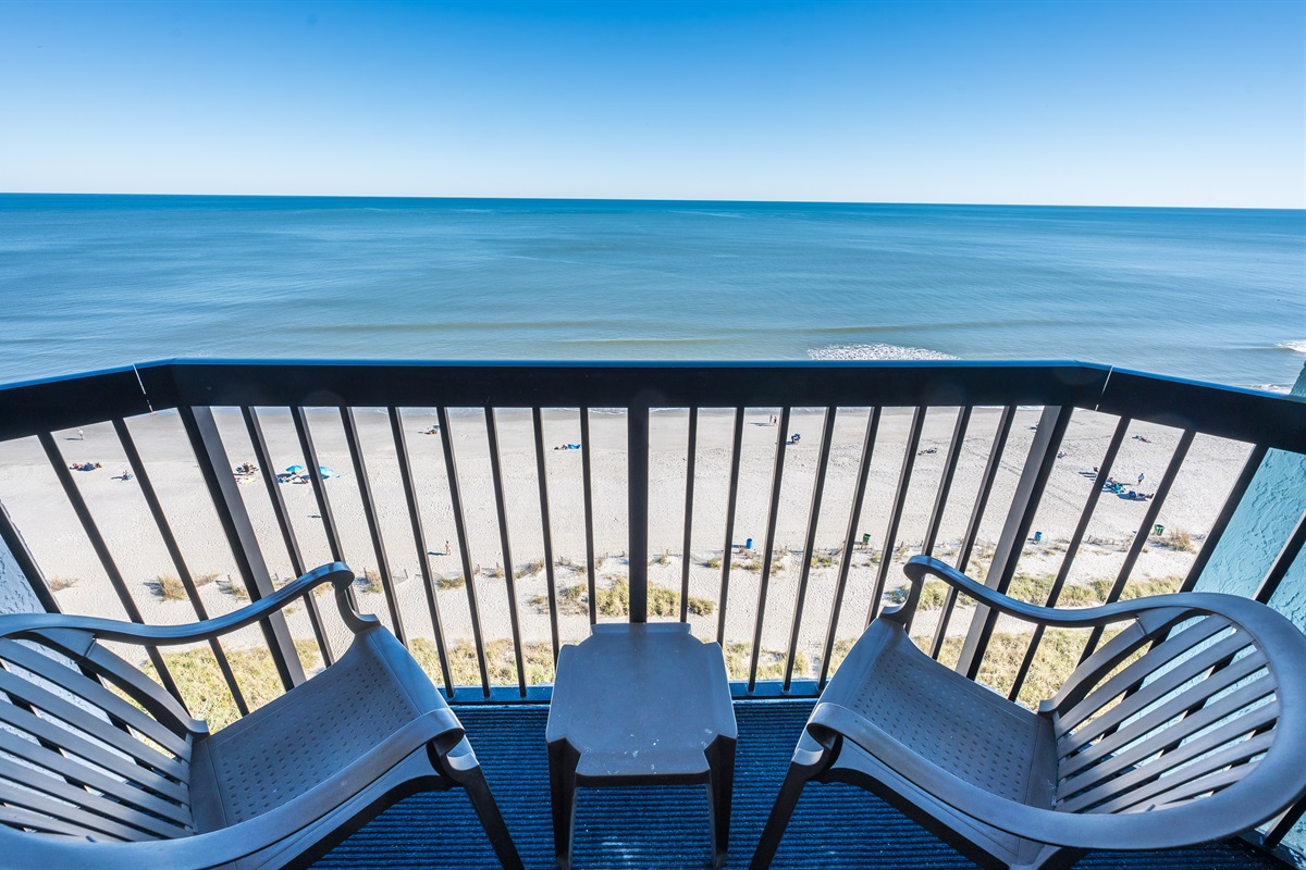 Breathtaking Views from Balcony!