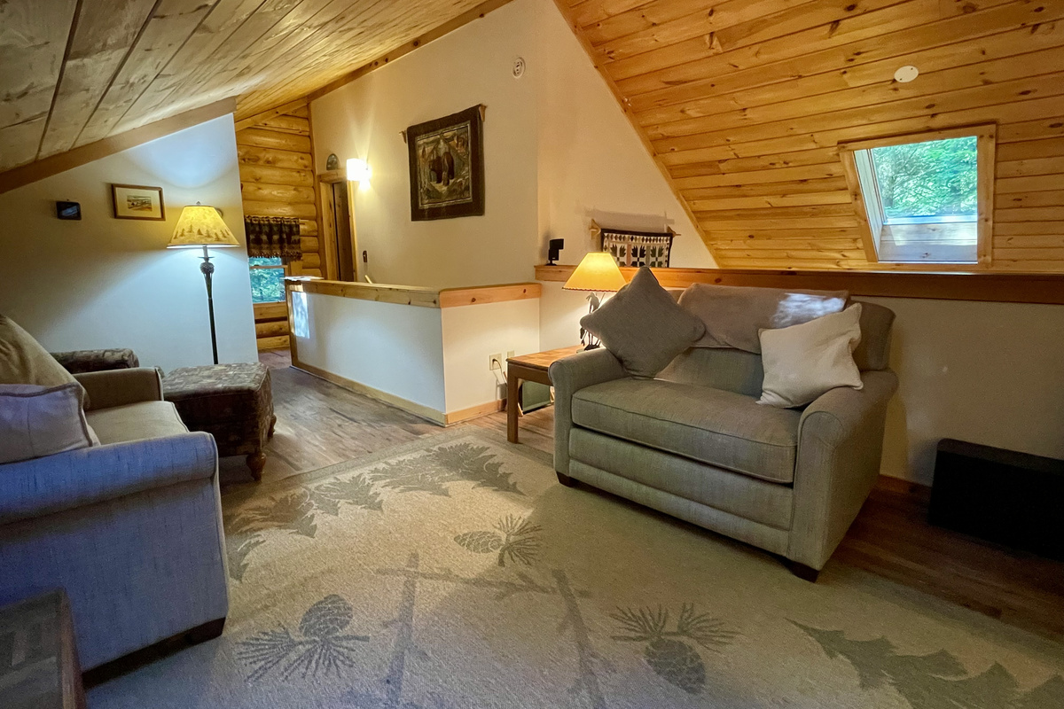 Second Floor Loft Sleeping Area