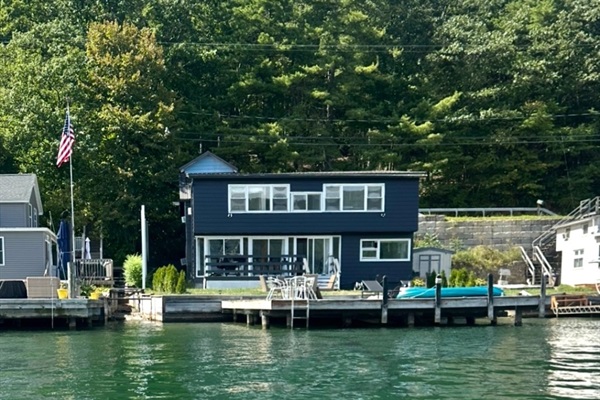 House view from Keuka Lake