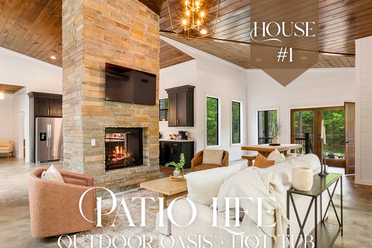 Welcome to House #1, Patio Life!
