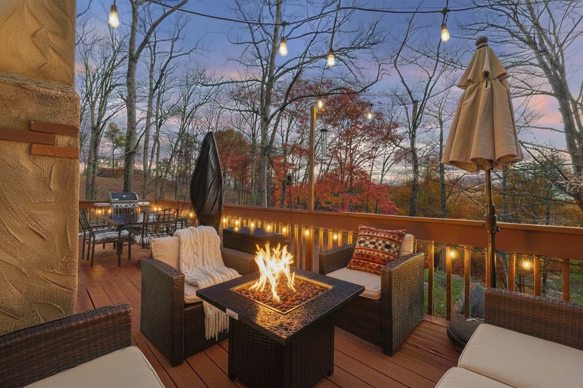 Evening chats with a bottle of wine