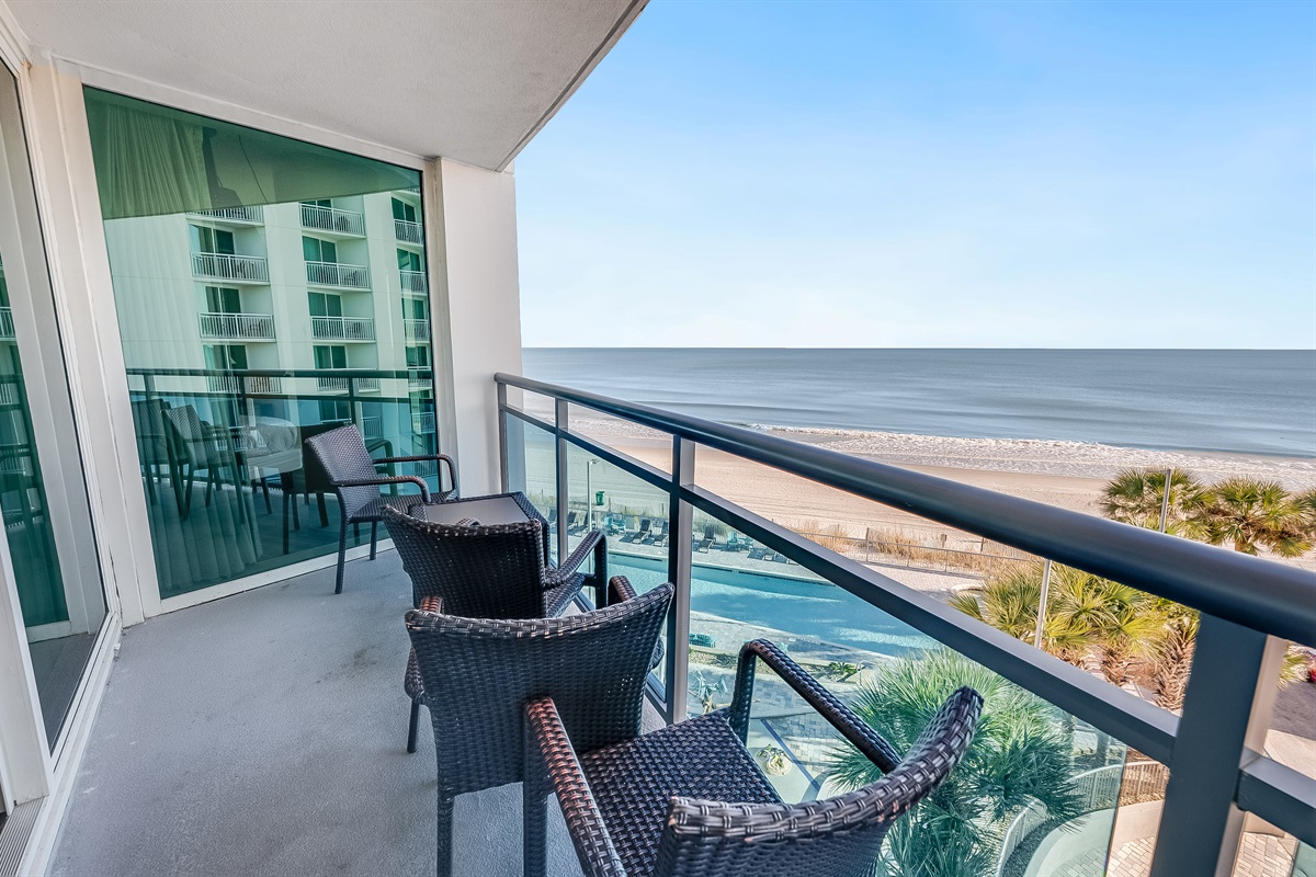 Breathtaking Views from Balcony!