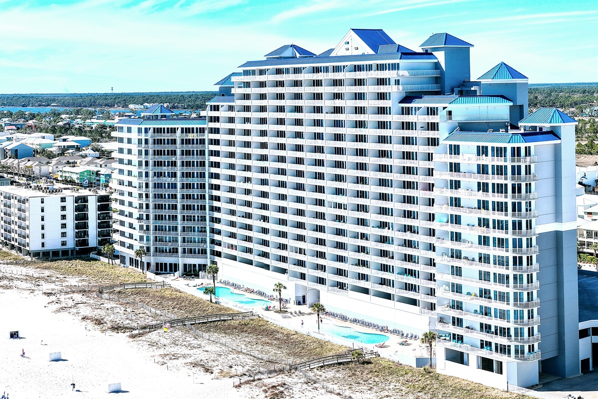 Lighthouse Condos View from the Beach