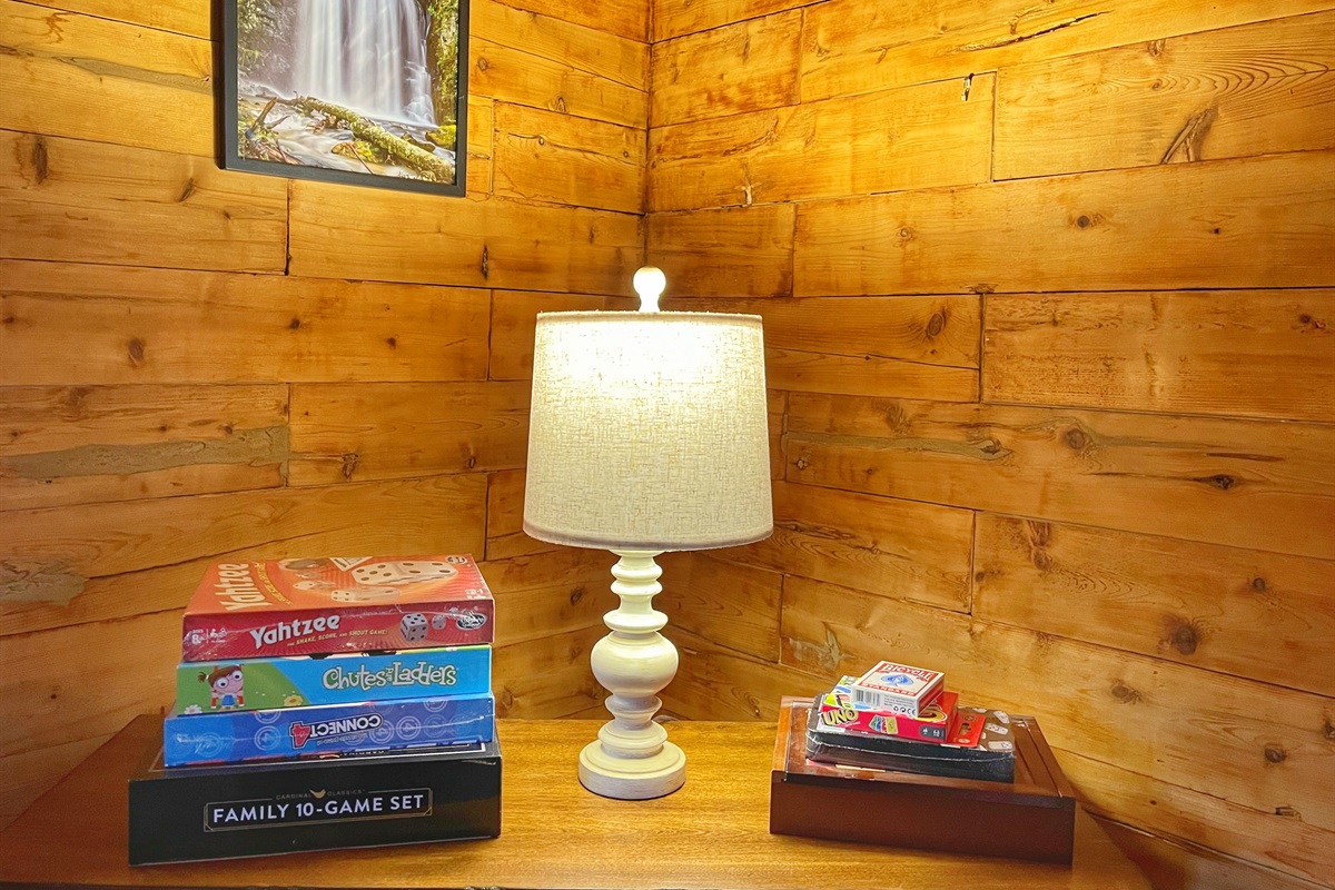 Great selection of fun games for everyone to enjoy