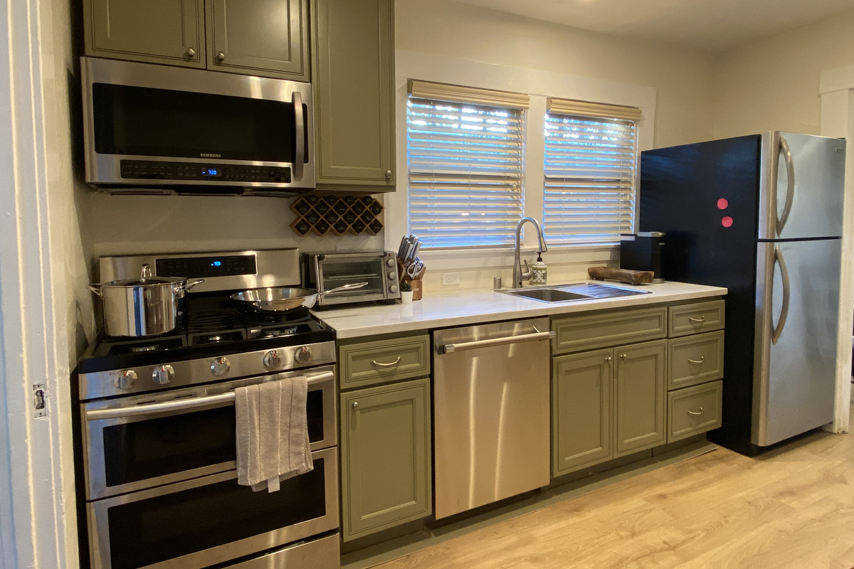 Fully equipped kitchen