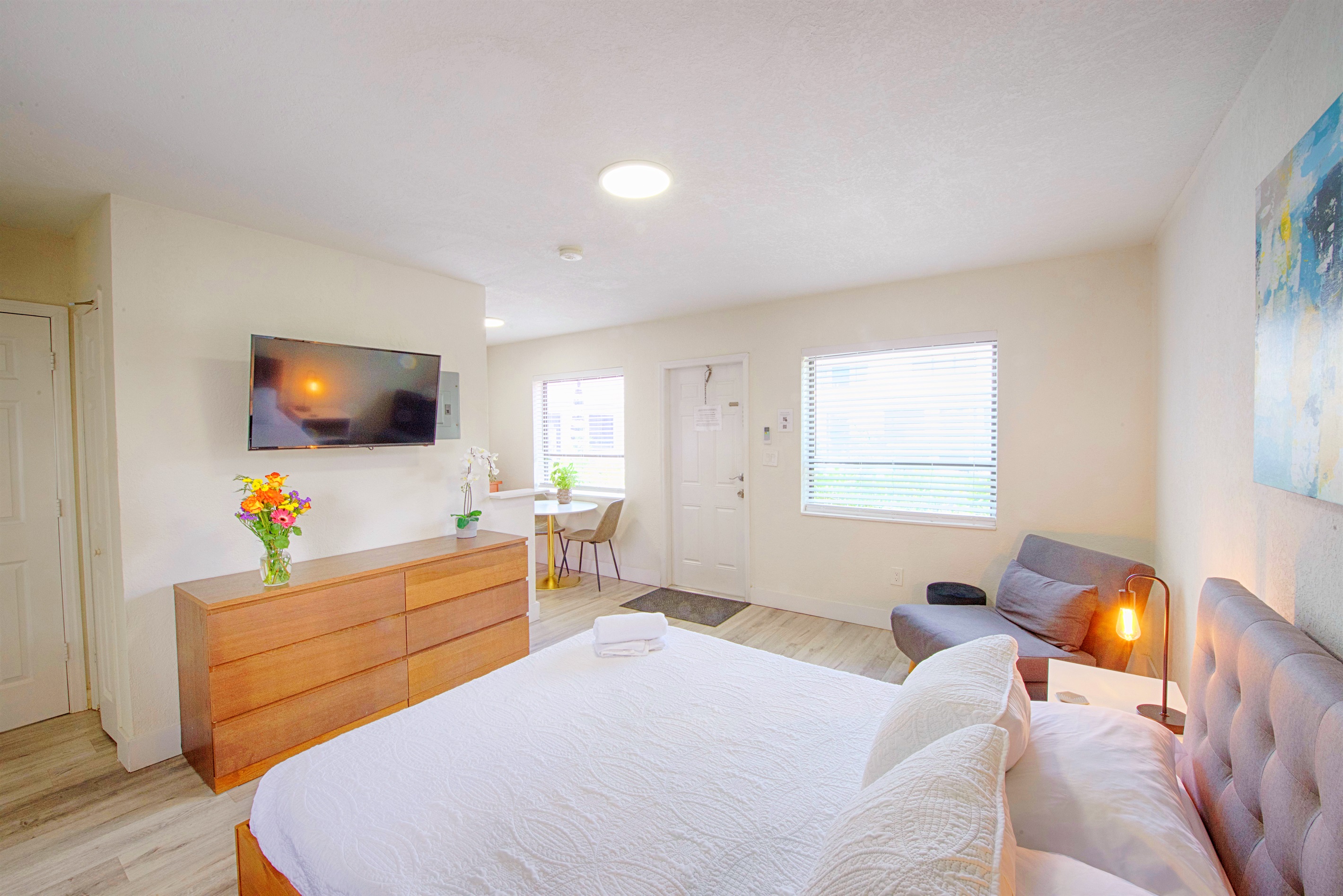 Welcome to your studio apartment at Pier Walk!