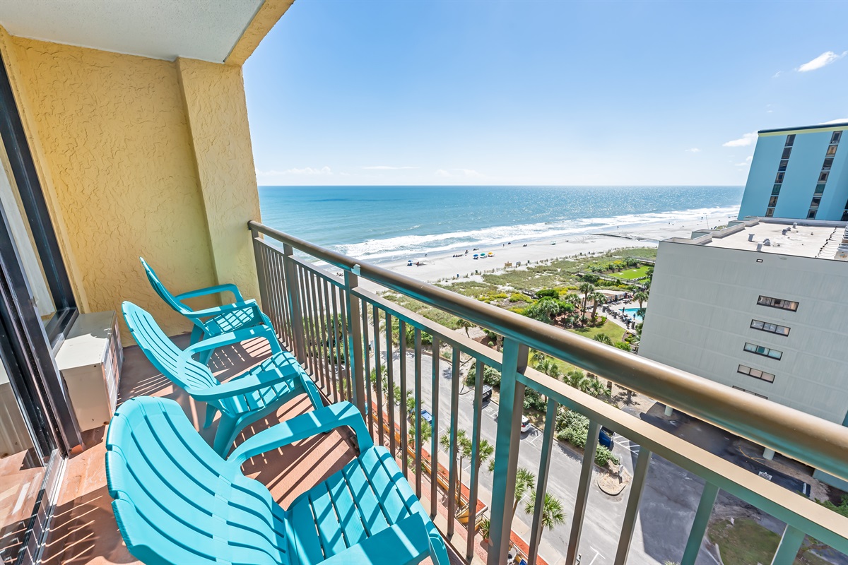 Balcony with Amazing Views