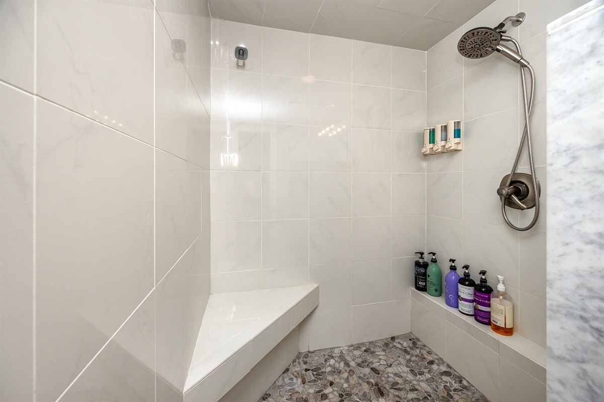 walk-in shower