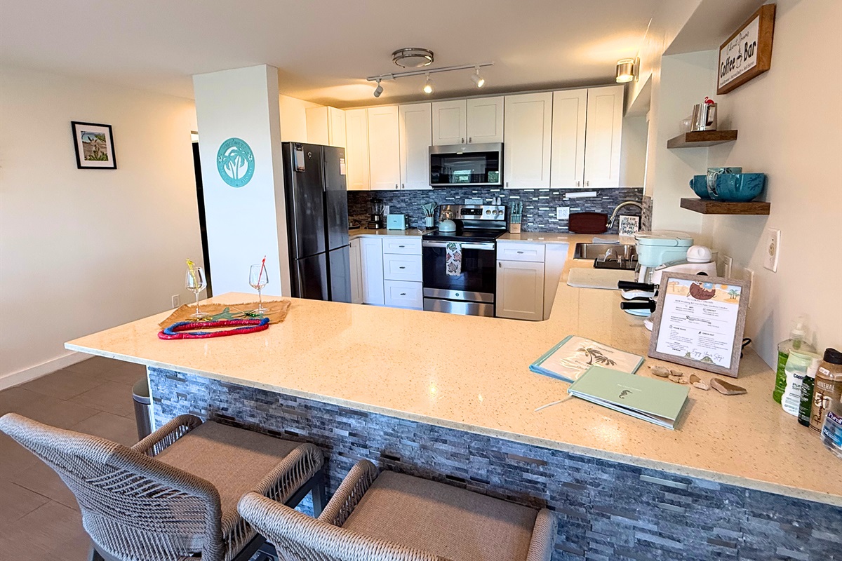 Light and bright kitchen