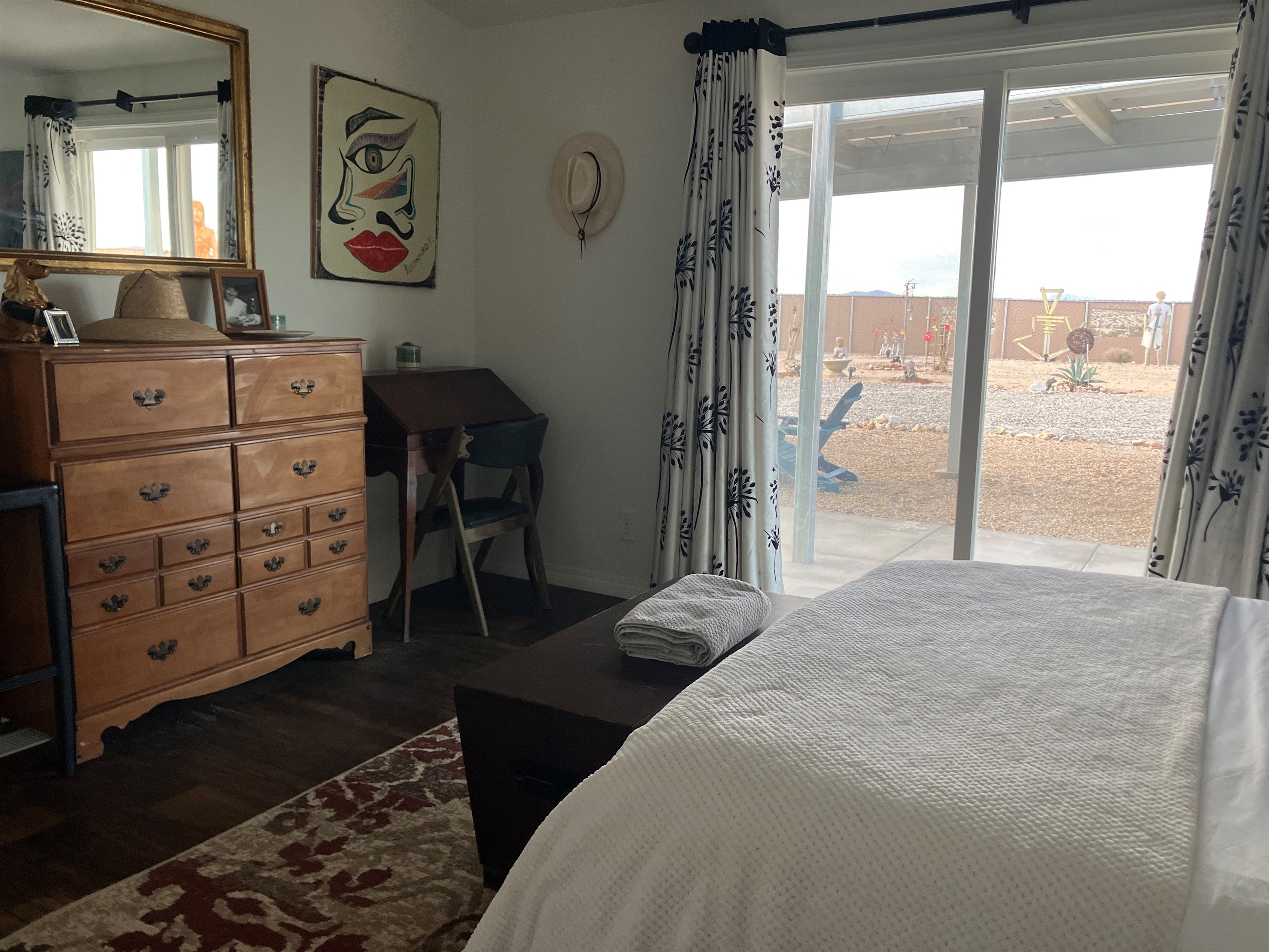 View from the master bedroom