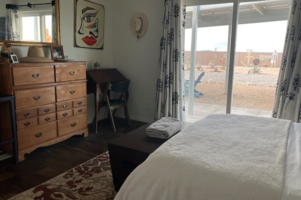 View from the master bedroom