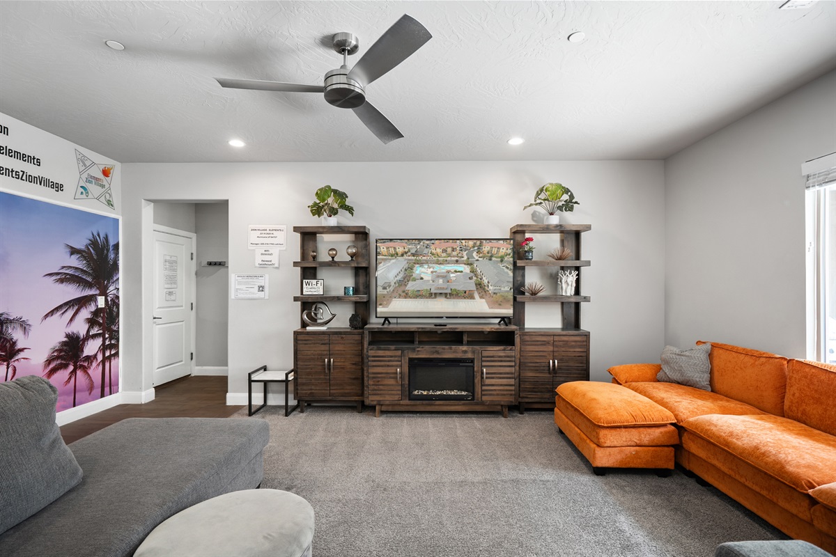 Zion Townhome-Living Room