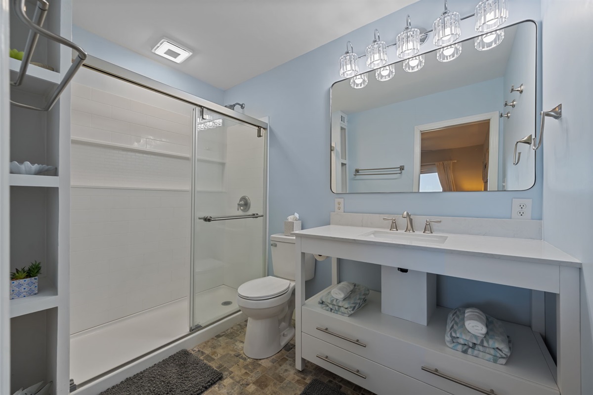 Master bathroom view