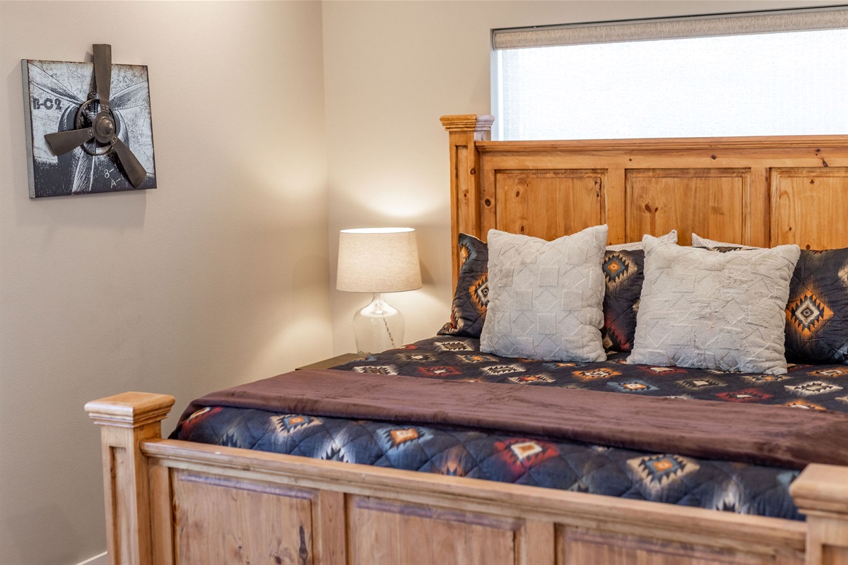 Upper level King bedroom #4