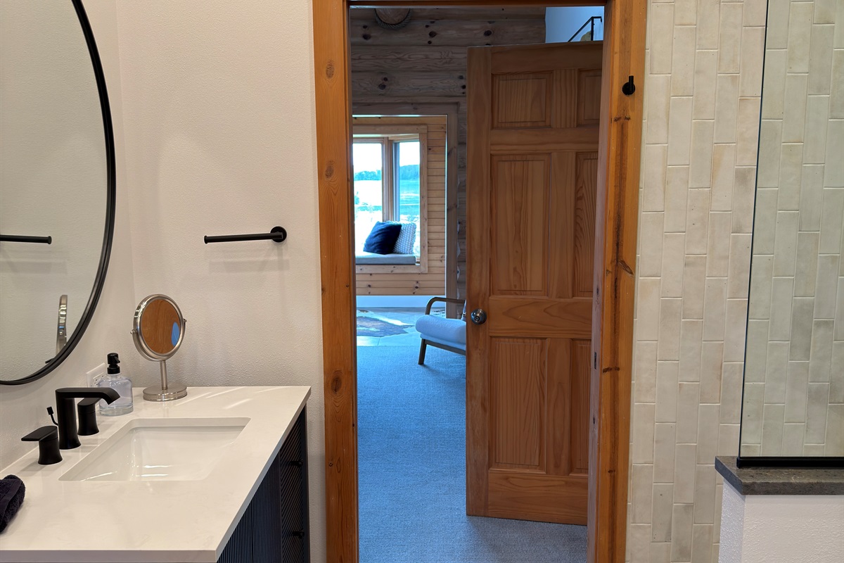 A pampering experience in the newly upgraded master ensuite.