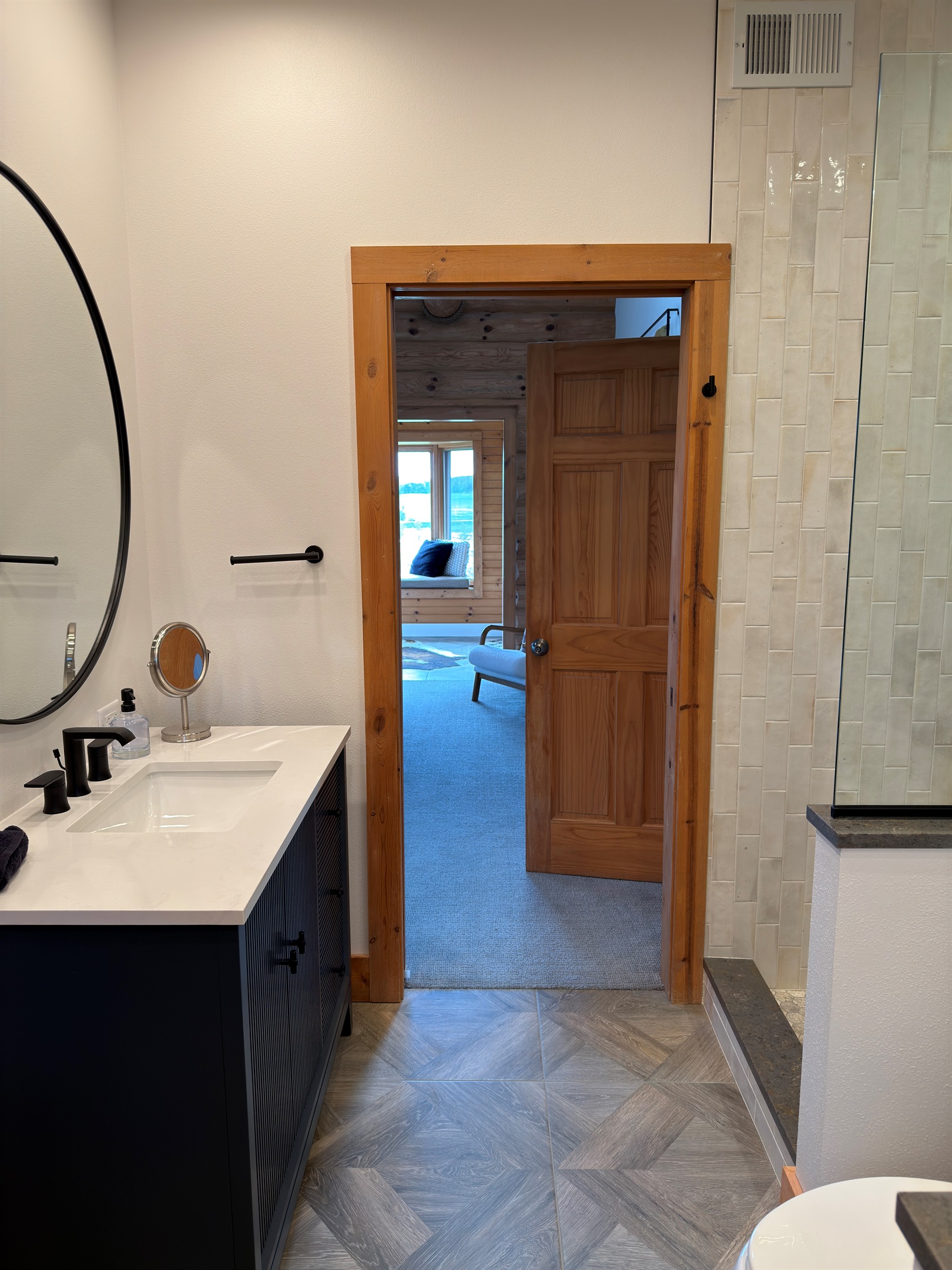 A pampering experience in the newly upgraded master ensuite.