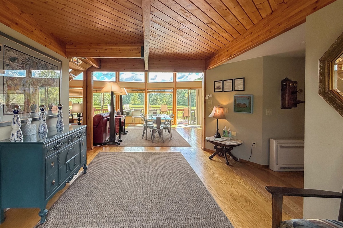 Entrance into Family Room/Kitchen