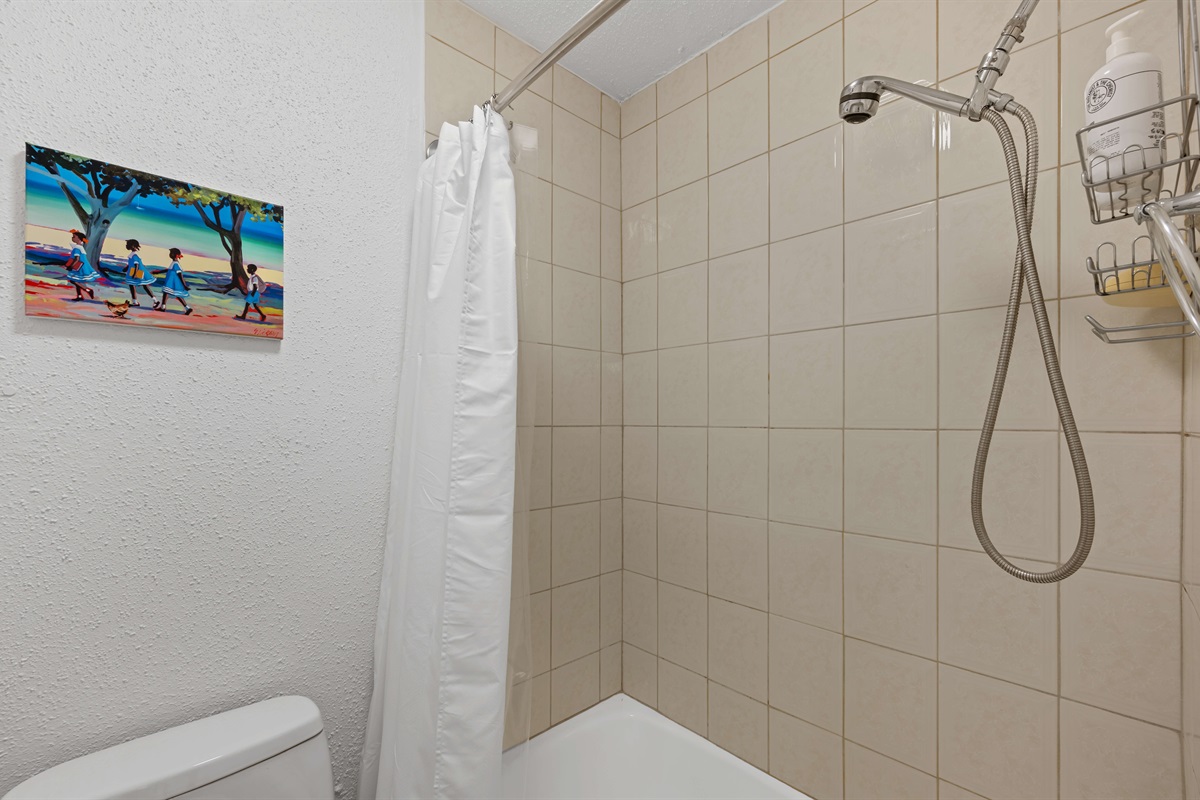 Suite two shower
