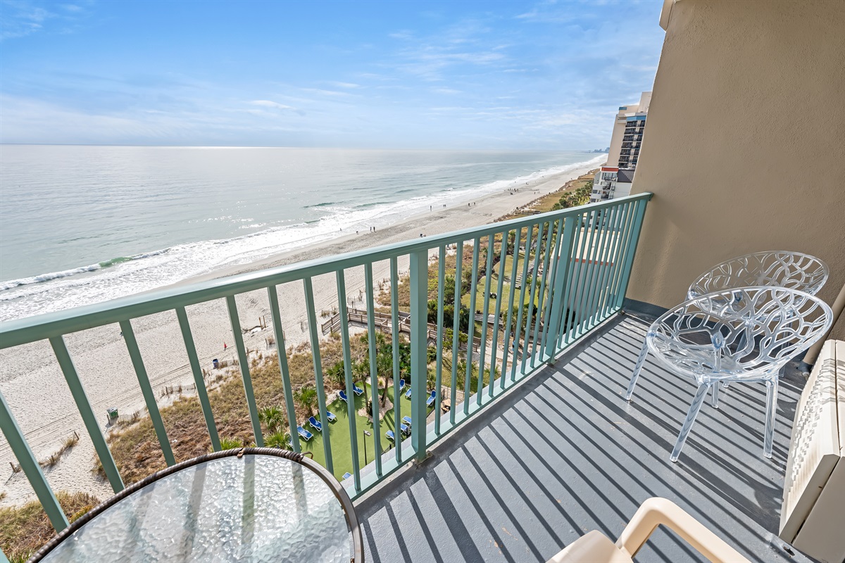 Amazing View from the Balcony!