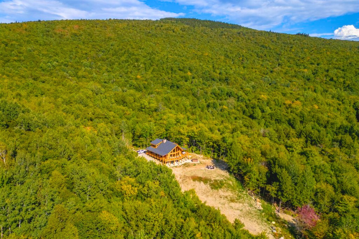 Nature and home from above.