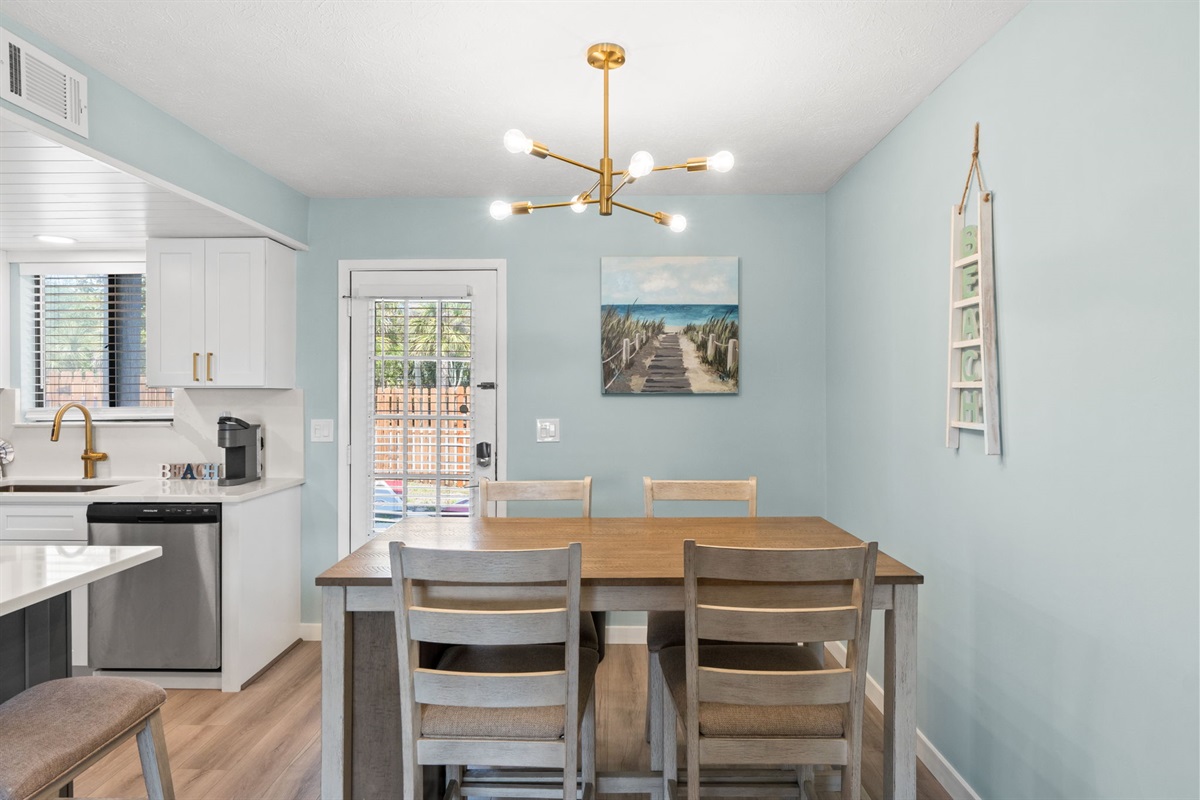 Kitchen and Dining Area