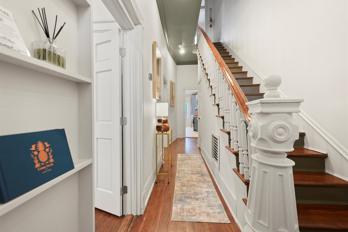 Stairs to upstairs