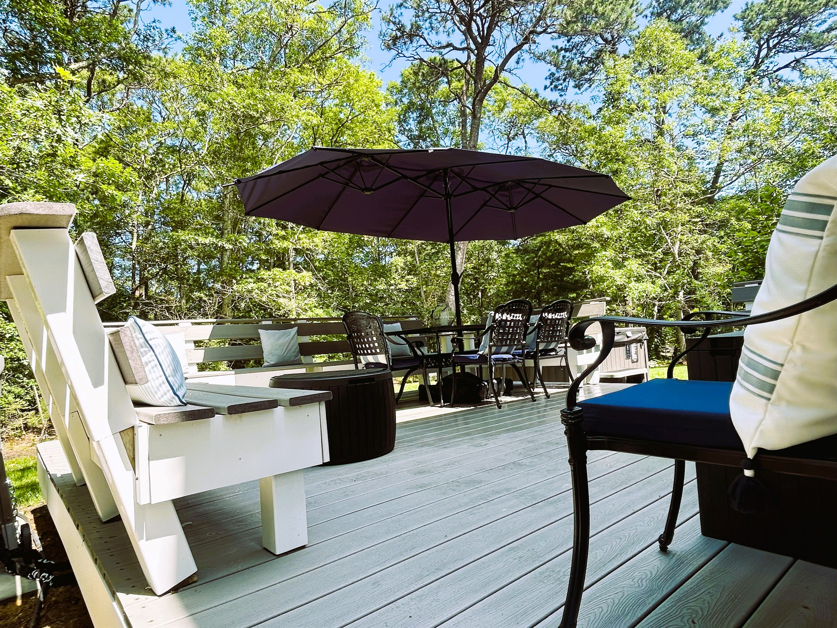 Large Deck and Private Space