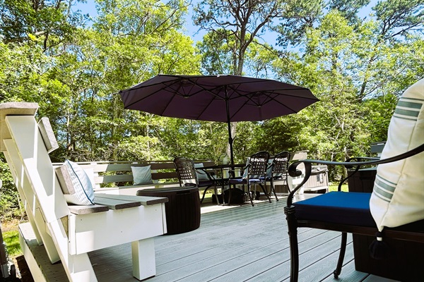 Large Deck and Private Space