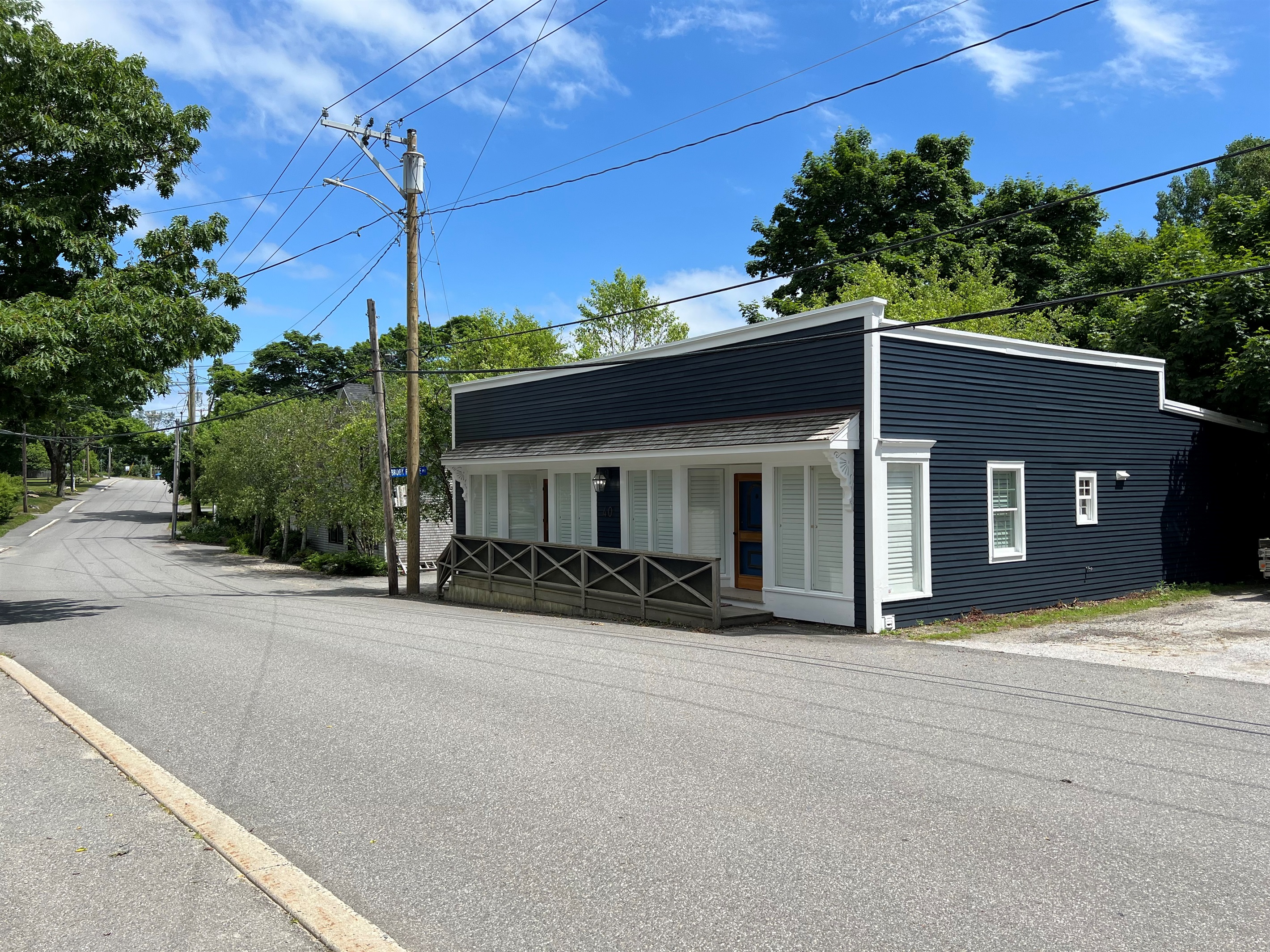 Heart of Southwest Harbor: Private entrance and walkable village living. Our dual-wing retreat is located steps from the Clark Point galleries and the harbor. Enjoy the convenience of dedicated off-street parking located directly behind the building.