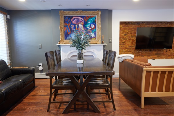 Ground floor dining table