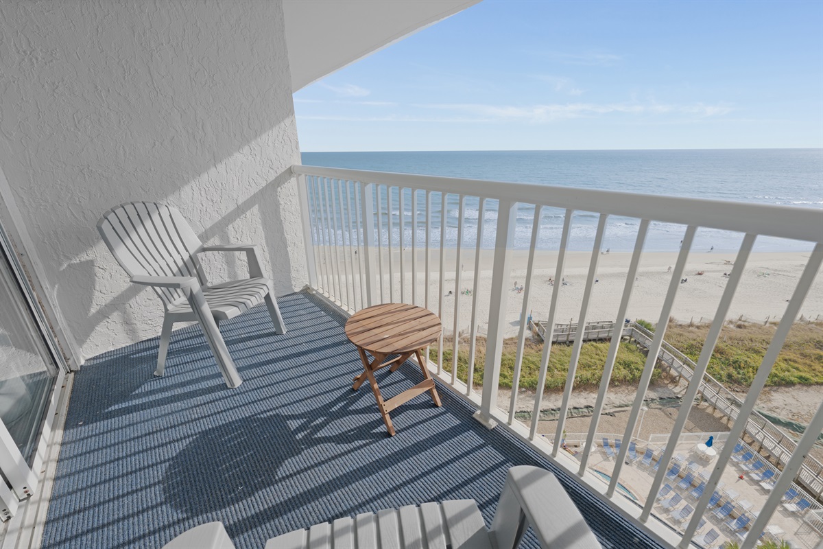 Breathtaking Views from Balcony!