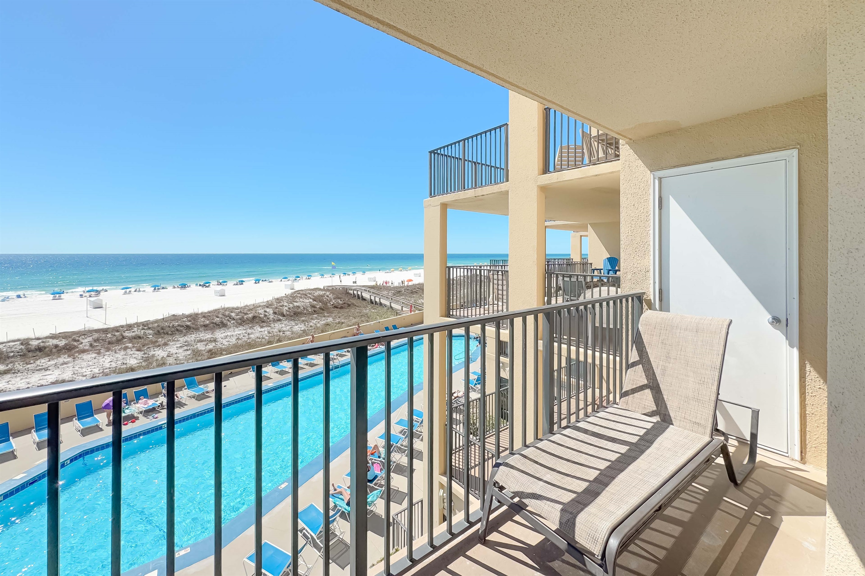 This is where memories are made. Sunsets, sea breeze, and the soothing sound of the waves—all from your private outdoor retreat.